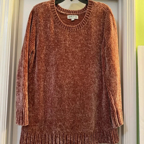 Orvis Classic Collection Crushed Velvet Sweater - Picture 1 of 8